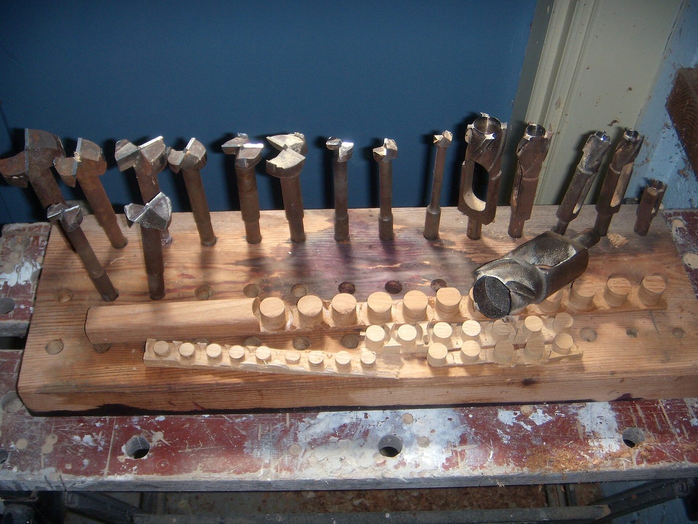 Juego de brocas y herramientas de perforación para madera
