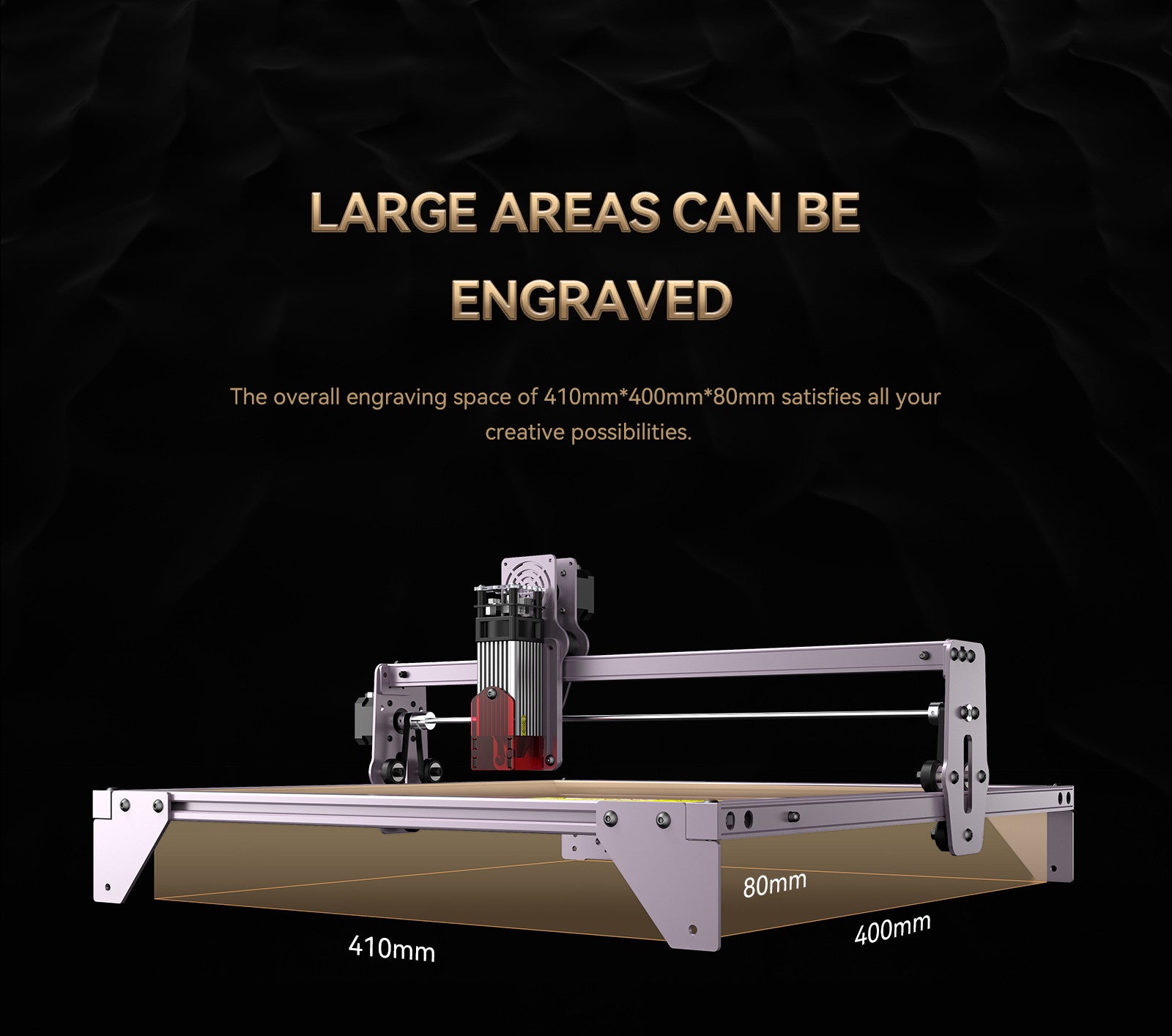 Laser CNC Atomstack A5 Pro de 40 w para carpinteros