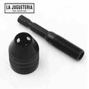 Chuck Adaptador de taladro de impacto, 2 adaptadores de broca para convertidor de destornillador de impacto, vástago hexagonal