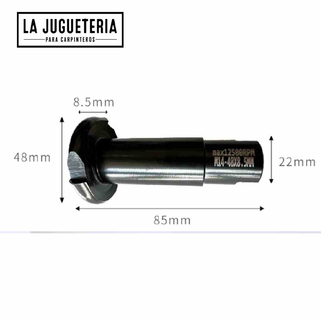 Escofina canal Para Amoladora Angular de desbaste M10