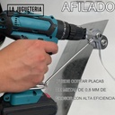 Cortadora de metales de ruedas para adaptar al taladro 