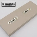 Herrajes para Muebles de Armario - Set de 10 Piezas - Accesorios de Conexión 2 en 1 - Sujetadores Ocultos para Estantes