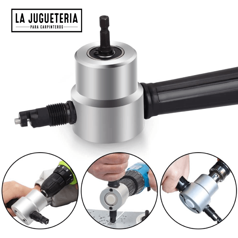 Cortadora de metales adaptador para taladro