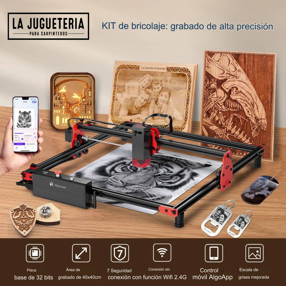 AlgoLaser DIY KIT 5,5W grabado de alta precisión