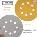 Disco de Lijado con Grano 60, 125mm (5 Pulgadas)
