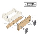 Prensa para mesa de carpinero tipo Moxon 1 rueda 20 Cm