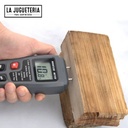 Detector de humedad digital con dos pines de medición para madera, paredes