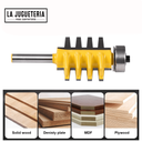 Fresa para unión tipo dedo (Finger). Vástago de 1/4". Ref.P01