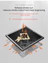 Protege la mesa de trabajo y reduce las manchas de humo