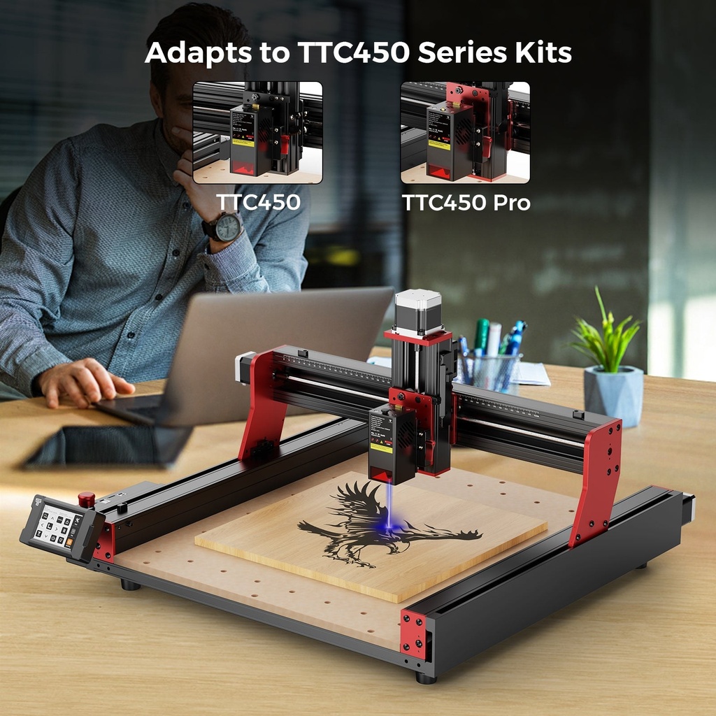 Se monta en los kits de la serie TTC450 y TTC450 Pro