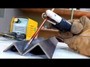 Electrodo de grafito con recubrimiento de cobre para soldar a bajo voltaje 6*355 mm