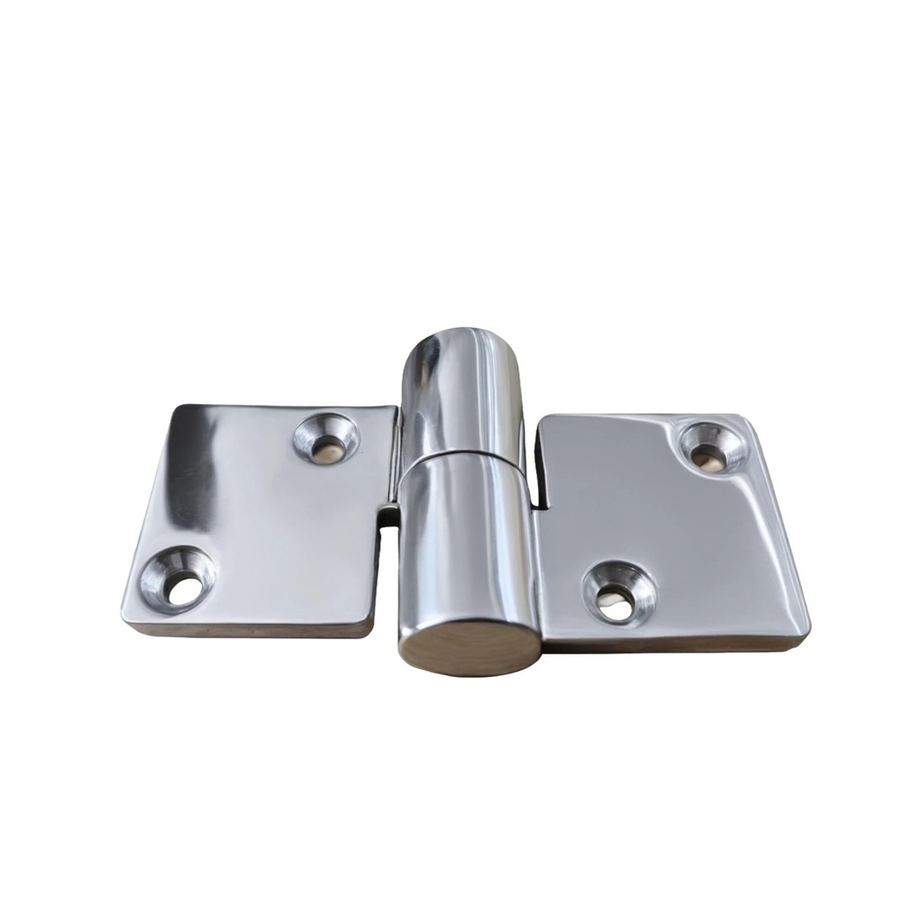 Bisagra desmontable de acero inoxidable 316 pulido espejo 90 × 38 mm - Lado Derecho