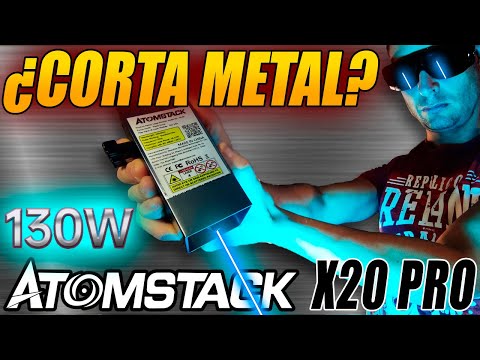 ATOMSTACK X20 PRO 130W Láser Grabador Diodo 20w Potencia de salida