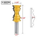 Fresas router para moldura arquitectonica . Ref.G44