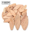 Galletas de madera (Biscuits) N° 20. Para uniones en trabajo de carpintería.