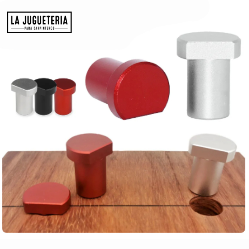 Tope para mesa de carpintero, tipo "perro" 19mm
