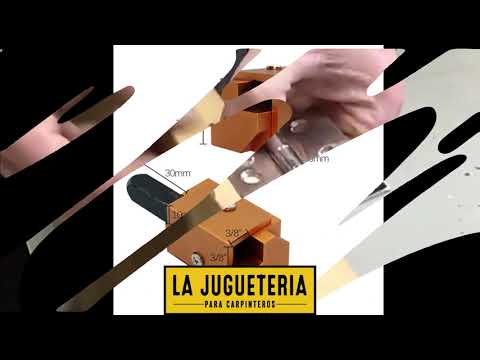 Cincel de esquina / cortador de cantos para bisagras