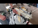 Maquina de uniones cola de milano, con plantilla de corte de  1/2". 