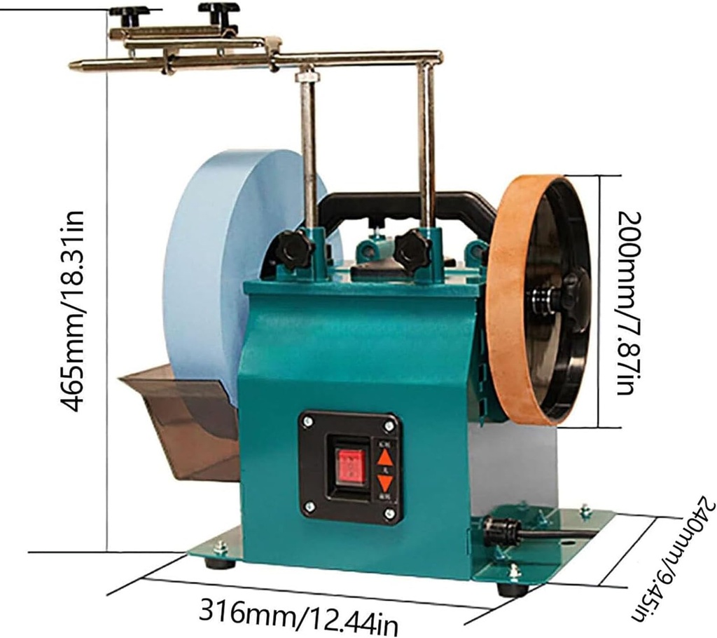 Máquina afiladora, Kit de Afilador Húmedo/Seco de 10" (254 mm)