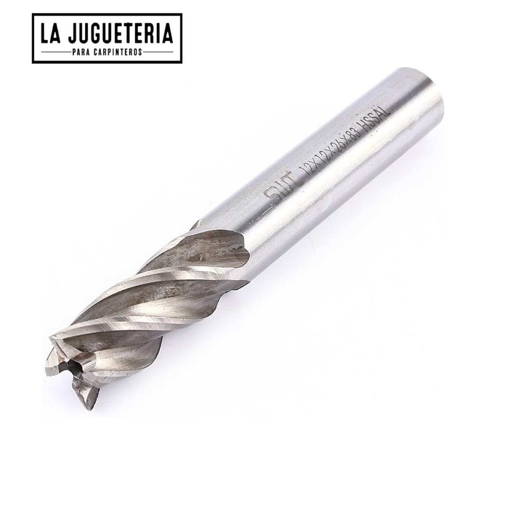 Brocas de fresado tipo flauta End Mill Tamaño: 4-6-8-10-12mm Set 5 pcs, K140- G140