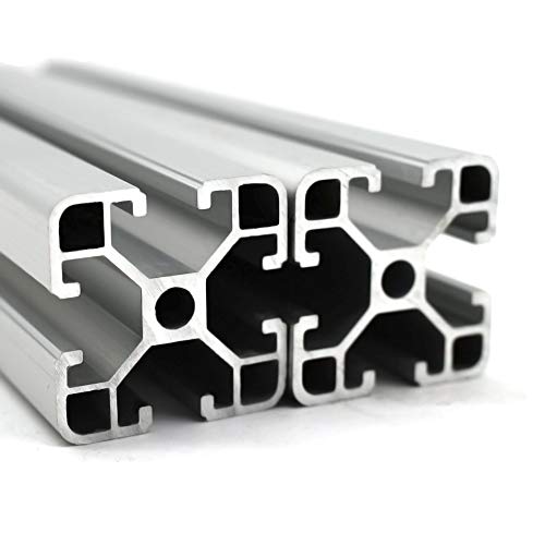 Perfil de aluminio 4040 - 100 cm. Tipo T.