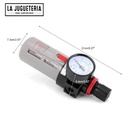 filtro regulador de presión neumático, válvula y separador de aceite y agua BFR2000