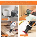 Hoja de sierra oscilante de diente japonés para madera, hojas multiherramienta oscilantes, corte limpio para madera y plástico
