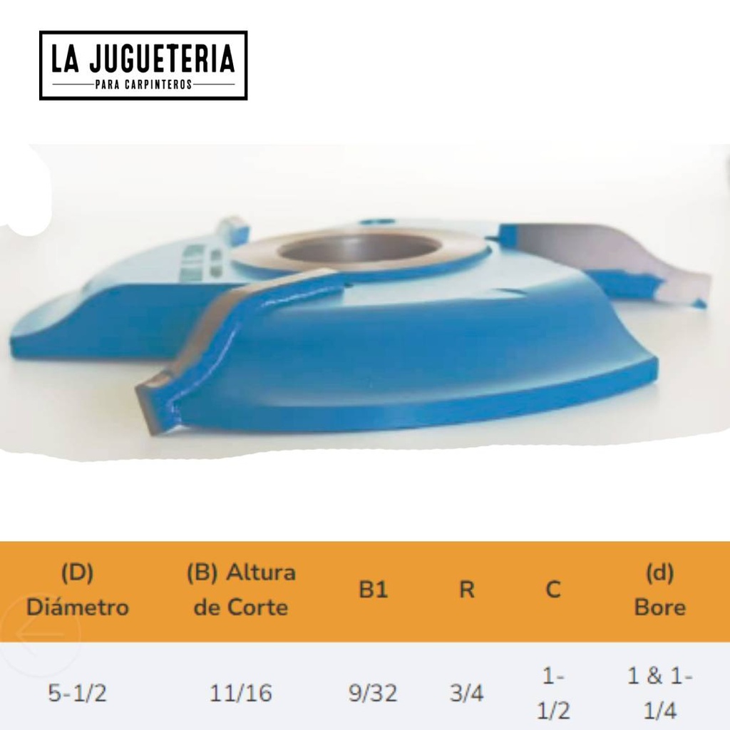 Fresa para trompo industrial bore 1-1/4, 125*10*35 
Cabezal de corte para carpintería, perfil de Panel elevado, cortador de marco de puerta