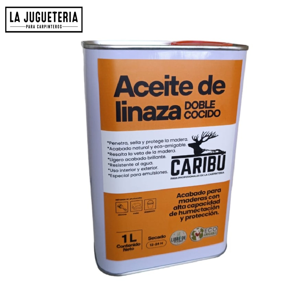 Aceite de Linaza Doble Cocido para madera 1 litro