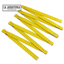 Regla de madera plegable para carpintero tradicional. La de toda la vida :)