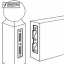 Tornillos Uxcell hexagonales, cabeza plana M6 - 60 mm con perno. Especiales para camas. Pack 4 kit (copia)