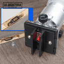 Base para router de mano con guía ajustable para ranurado