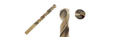 Broca M35 cobalto y acero de alta velocidad vástago recto para metal endurecido; acero inoxidable; hierro fundido; plástico y madera de 9.5 mm