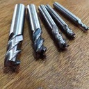 Brocas de fresado tipo flauta End Mill Tamaño: 4-6-8-10-12mm Set 5 pcs, K140- G140