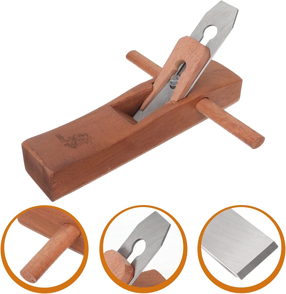 [A170] Cepillo ó garlopa manual de carpintero de 280 mm Hong Kong- Madera Palisandro