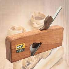 [A168] Cepillo manual de carpintero, Guillame en madera de caoba 150mm - Hoja estrecha de 25mm