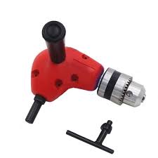 Codo de ángulo recto / Adaptador de 90 grados para taladro - Herramienta de bricolaje para perforación de espacios estrechos y difíciles