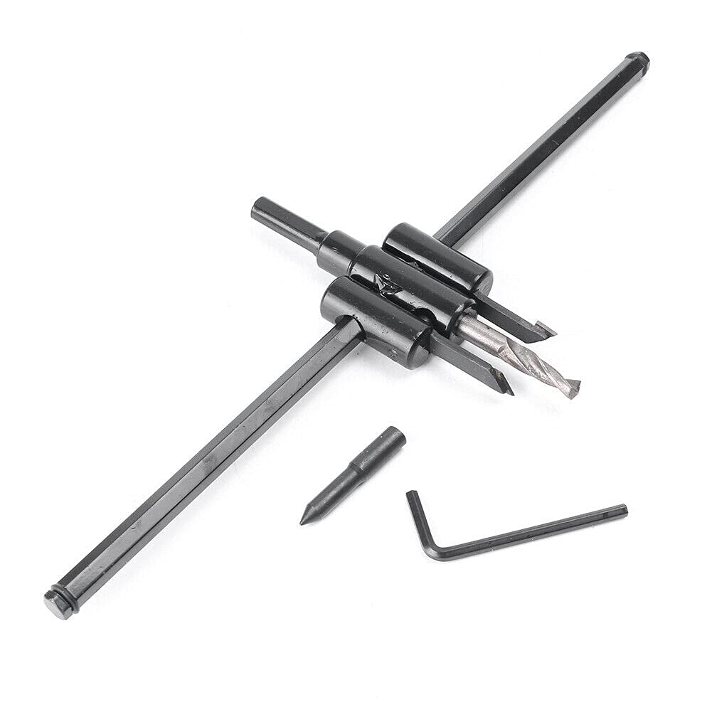 Cortador de circulos ajustable para taladro 30- 300 mm