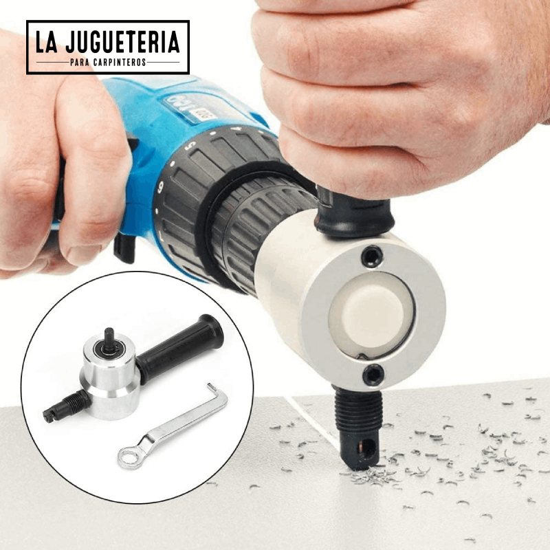 Cortadora de metales adaptador para taladro