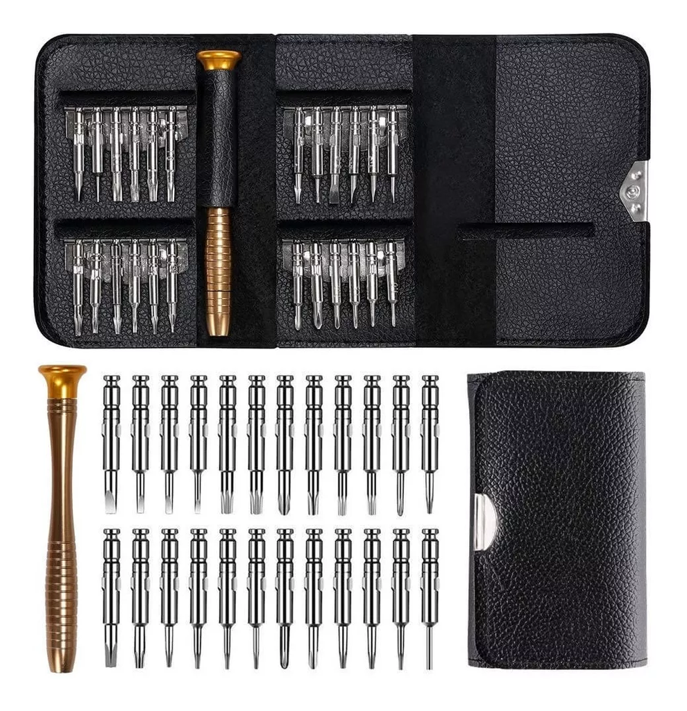 Destornilladores de precisión. kit 25 piezas