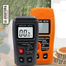 Detector de humedad digital con dos pines de medición para madera, paredes