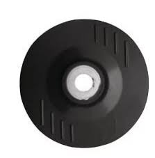 Disco de hule para lija de esmeril de mano de 4 1/2" (114.3 mm)