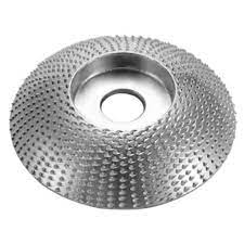 Disco escofina de desbaste cóncavo 5/8 - Herramienta abrasiva para trabajos de desbaste y lijado