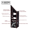 Escuadra/ regla de aluminio 3D para carpintería