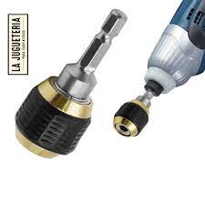 Extensor taladro 60 mm conector adaptador de portabrocas de liberación rápida