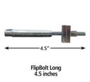 FastCap FLIPBOLT tornillo largo 4,5" para uniones