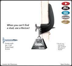 FastCap ROCLOC 1/2" expander alta resitencia hasta 150 Libras pack 10 Unid.