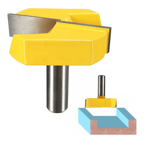 Fresa niveladora / limpiafondos con corte de 2-1/4" x 5/8" (57 mm x 15.9 mm) y vástago de 1/2" (12.7 mm) - Ref. G10