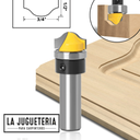 Fresa falso techo 3/4. Vástago de 1/2". Ref.G16