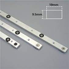 Guía deslizante 30 cm para T-track 